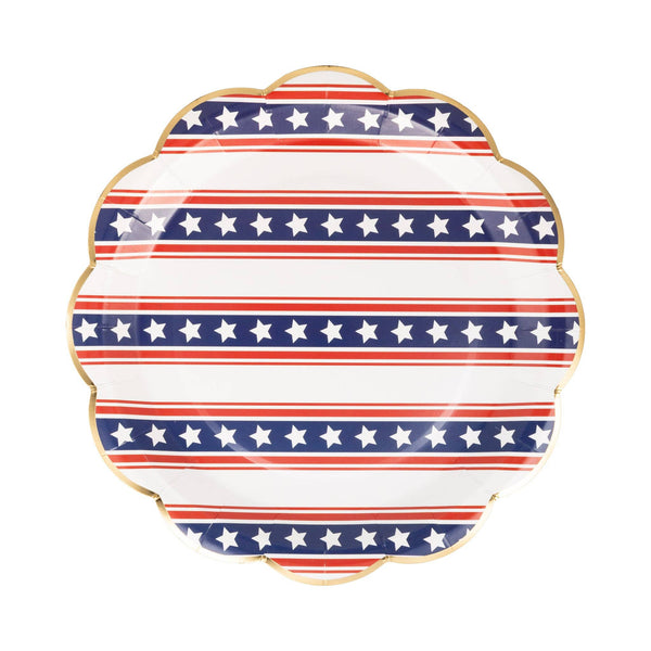 Stars & Stripes Plate (8 ct)