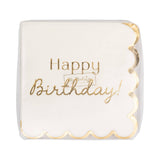 Foil Birthday Cocktail Napkin (x18)