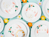 Floral Easter Bunny Napkins