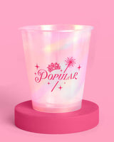 Emerald City Cups - 16 plastic cups,Emerald City Cupcake Set - 24 sets of liners + toppers, wizard, witch, pink, green