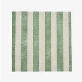 Wide Stripe – Green and Beige Stripe Lunch Napkins | Joy Ladder Premium Partyware