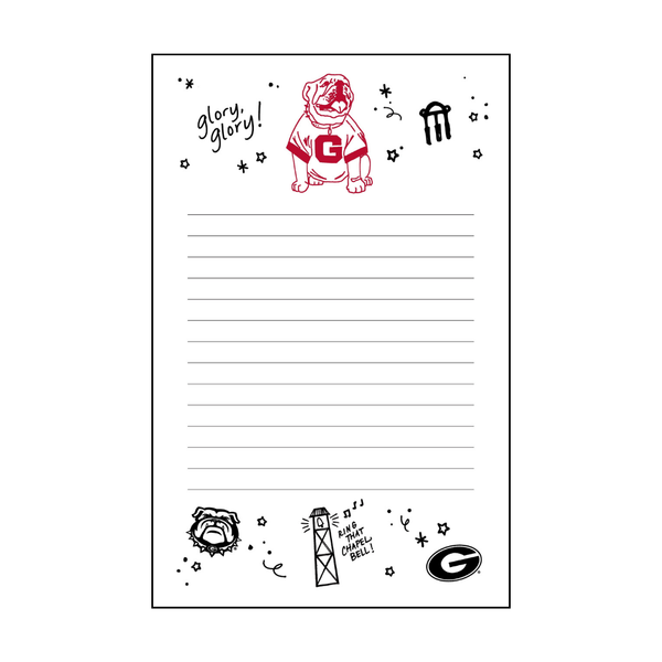 Georgia 5x8 Confetti Notepad