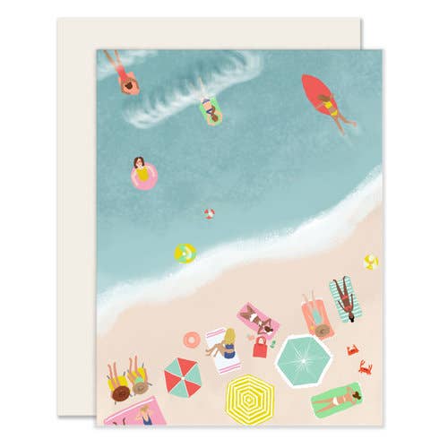 Beach Scene Card