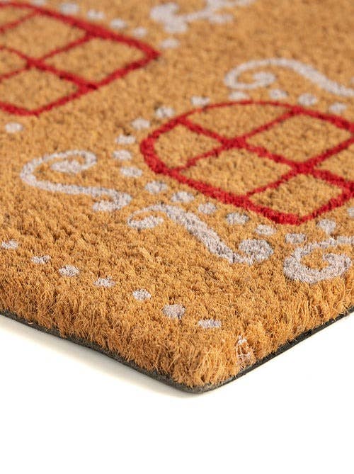 GINGERBREAD HOUSE DOORMAT