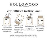 EVERYDAY CAR DIFFUSERS: CALM & COLLECTED