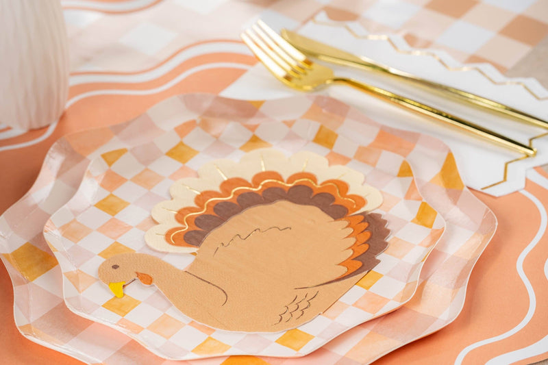 Harmony Plaid Dinner Plates