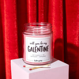 Will You Be My Galentine Candle