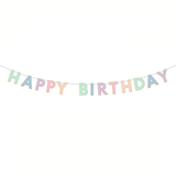 PASTEL HAPPY BIRTHDAY SIGNATURE BANNER