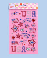 USA Face Gems | patriotic, fourth july, festival, americana