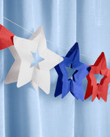 Star Spangled Banner - set of 2 paper banners, USA, 4th of July