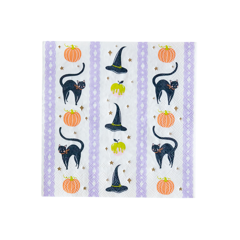 FRILLS & THRILLS HALLOWEEN LARGE NAPKINS