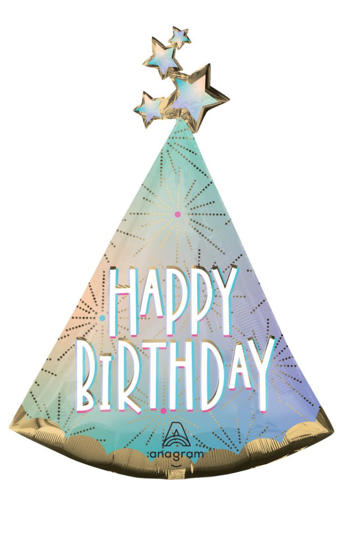 SuperShape Pastel Dream Happy Birthday Balloon