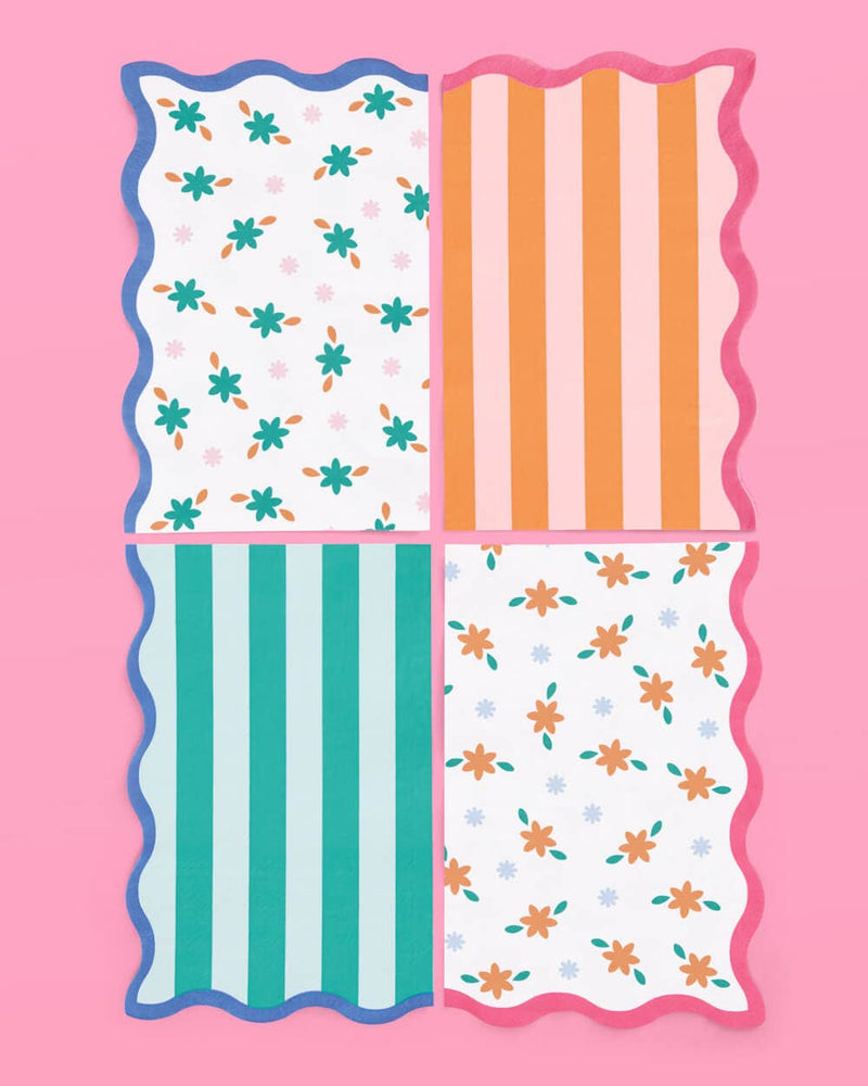 Italian Summer Napkins, Bachelorette, Birthday Supplies