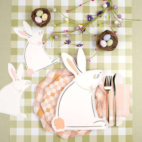 Harmony Plaid Dessert Plates