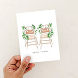 Better Together - Newly Wed Wedding Greeting Card: White