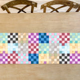 Eras Tour Checker Table Runner