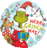 Anagram Christmas Grinch Christmas 17 inch Foil Balloon