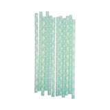 Green Color Changing Straws