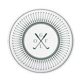 Golf Dessert Plates