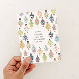 It Takes a Village Card | Thank You Card: White