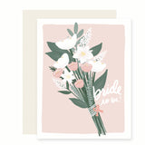 Bride Bouquet | Bride To Be | Wedding Bridal Shower Card