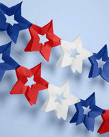 Star Spangled Banner - set of 2 paper banners, USA, 4th of July