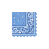 Western Bandana Large Party Napkins (x16)