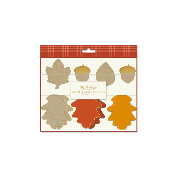 Harvest/Thanksgiving Mini Leaves Banner Set