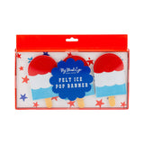 Popsicle Puffy Felt Banner