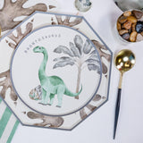 Dinosaur Collection – Dinosaur Footprint Large Plates | Joy Ladder Premium Partyware