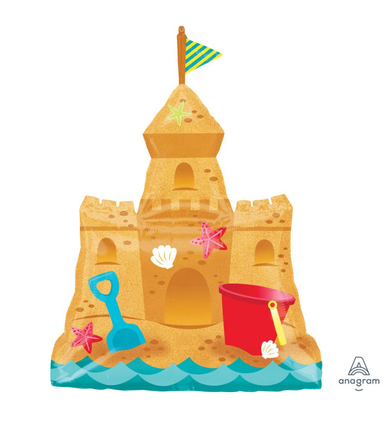 SuperShape Sandcastle With Pail And Shovel Balloon