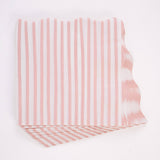 Petite Stripe – Pink and White Stripe Lunch Napkins | Joy Ladder Premium Partyware