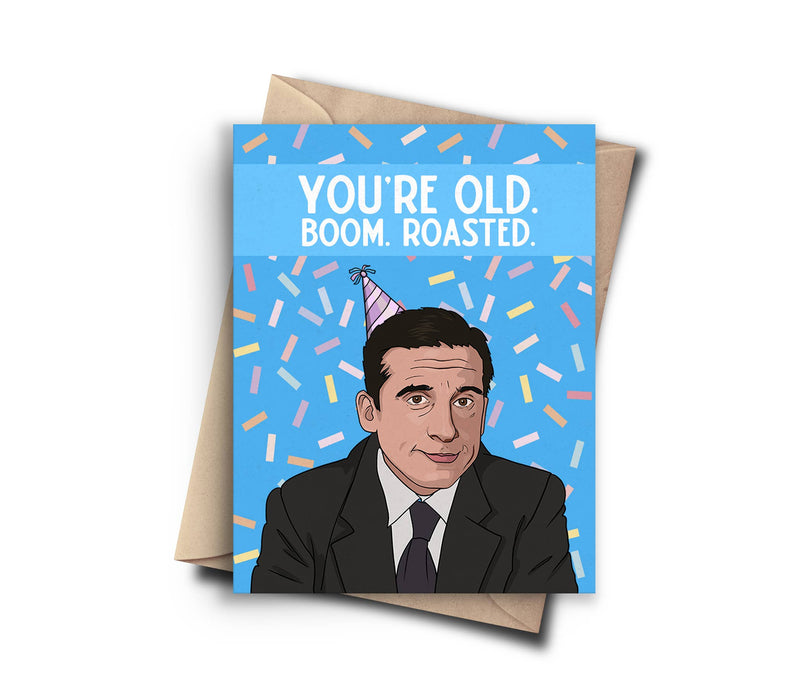 Funny Michael Scott Birthday Card