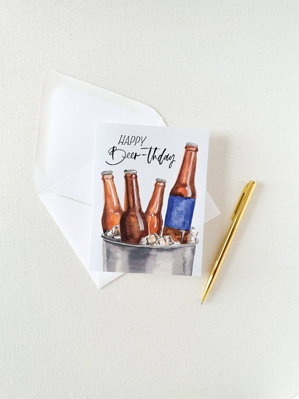 Happy Beer-thday Brew Birthday Greeting Card