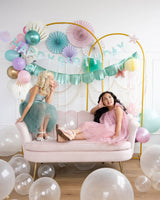 Happy Birthday Mermaid Banner Set