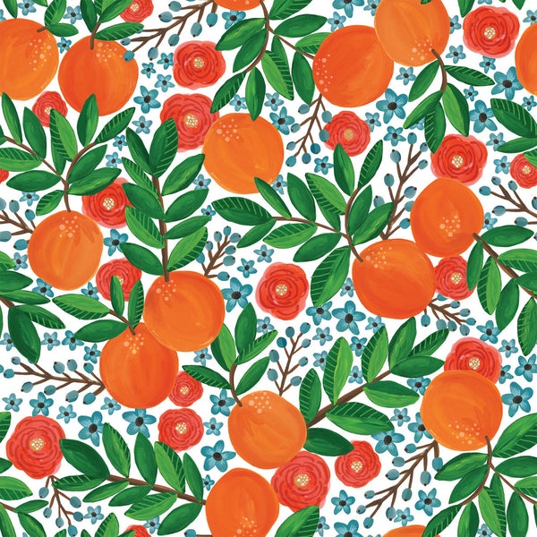 Mandarin Grove Gift Wrapping Paper