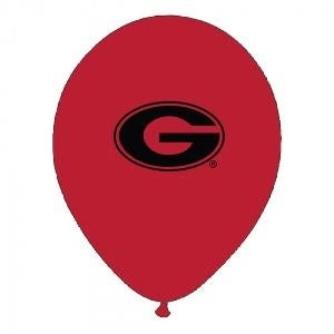 11" University of Georgia Latex Balloon