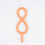 Slim Number Candle - 8