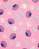 Coastal Confetti - 200 pc foil confetti - seashells, flowers, Toast on Coast