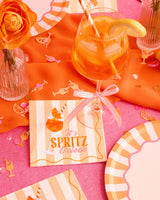 Spritz Napkins | cocktail, bachelorette, bridal, summer
