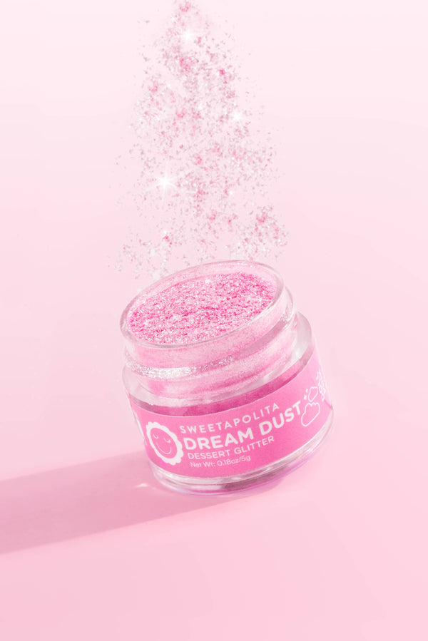 DOLL PINK | Edible Dessert + Drink Glitter 5g jar