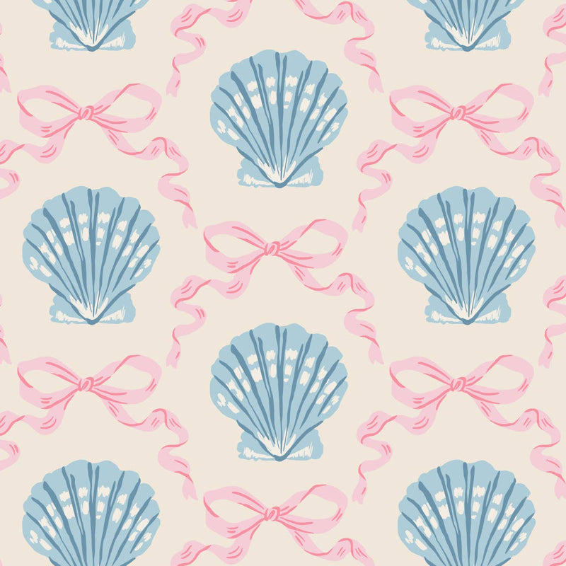 Fun Party Beach Cocktail Napkins | Bow Sea Shell
