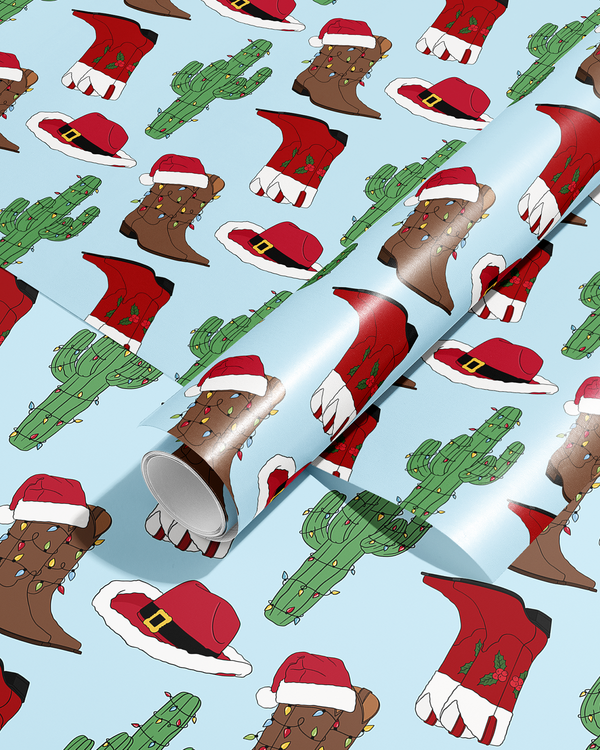 Howdy Christmas Wrapping paper