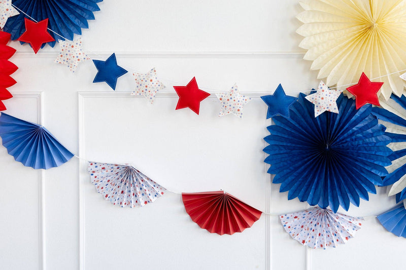 Puffy Felt Star Banner