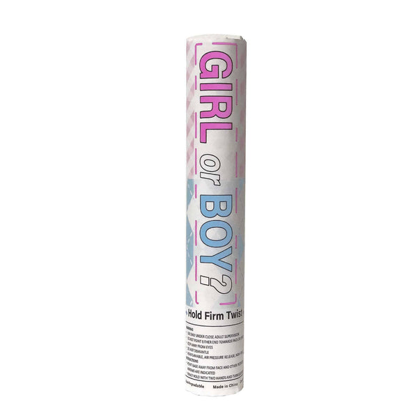 Gender Reveal Poppers - Pink: Pink