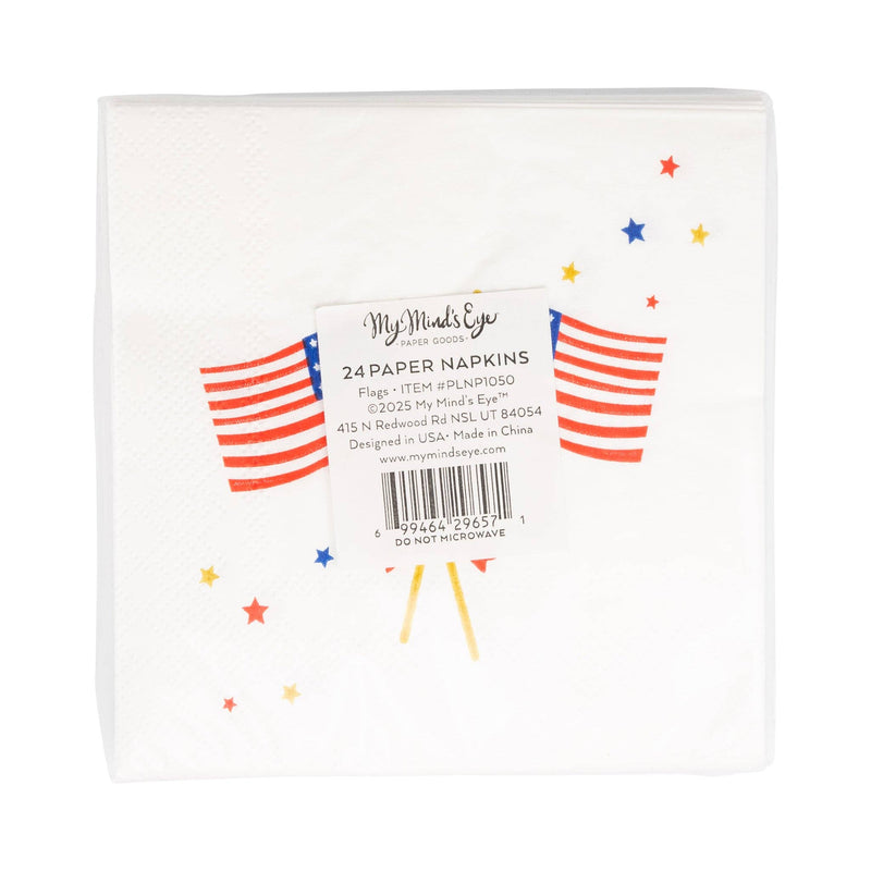 Flags Cocktail Napkin (18ct)