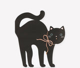 Halloween Cat Shaped Napkins