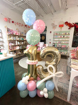 Crystal Bow Balloons