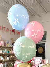 Crystal Bow Balloons