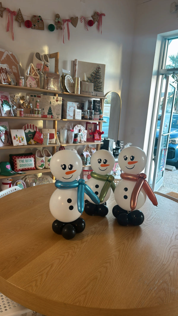 Frost the Snowman Balloon Centerpiece/Decor